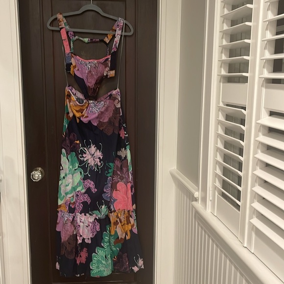 Anthropologie Maeve Cut Out Maxi Dress. Worn once. Great condition. - Picture 2 of 6